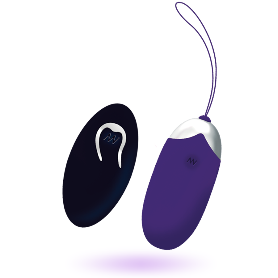INTENSE - HUEVO VIBRADOR FLIPPY II CON MANDO A DISTANCIA VIOLETA