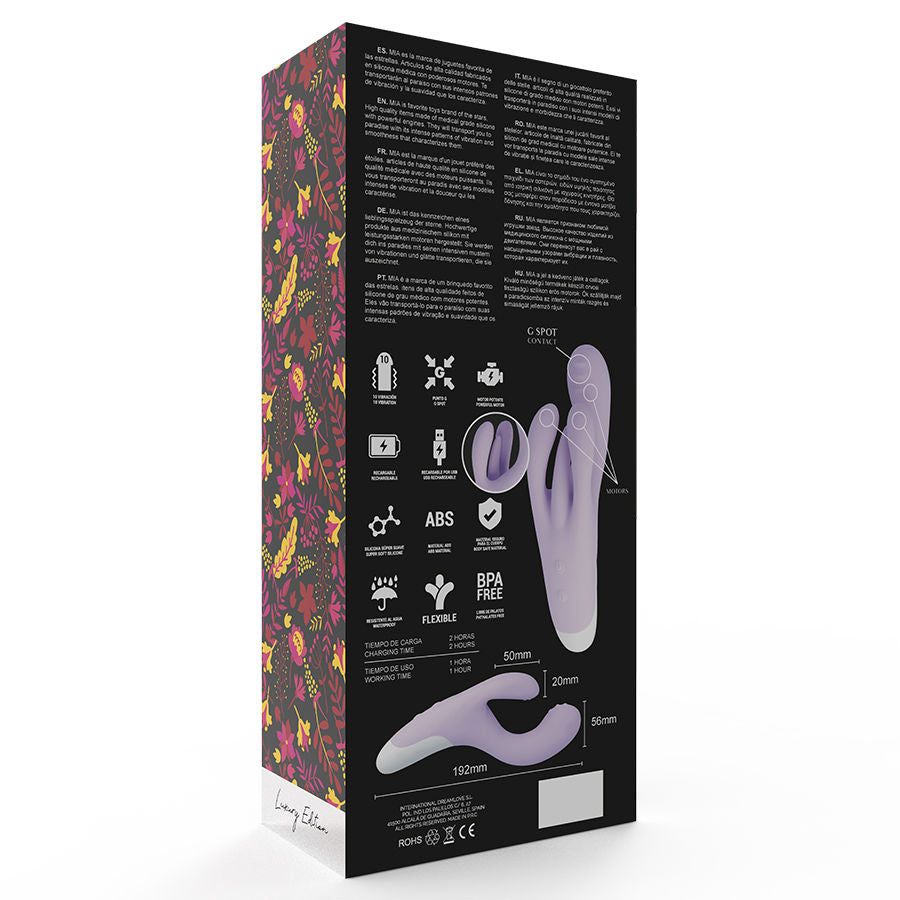 MIA - GUELL VIBRATORE ORGASMICO A 3 MOTORI