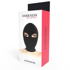 DARKNESS - MÁSCARA DE SUMISIÓN NEGRA