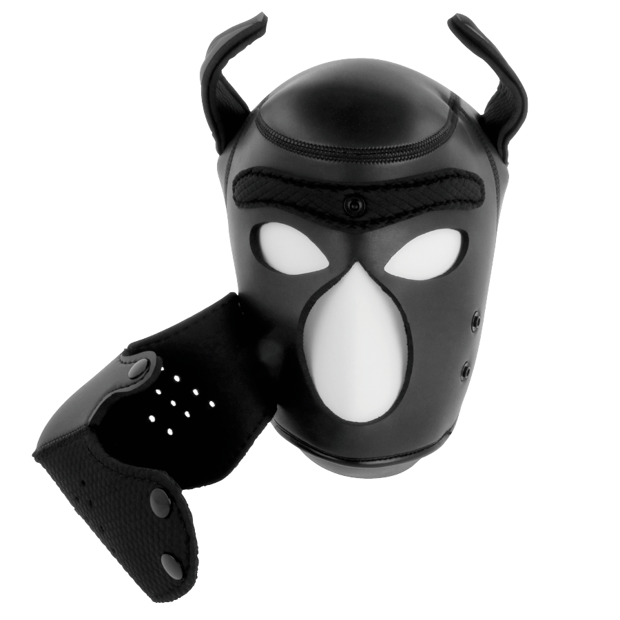 DARKNESS - BOZAL PARA PERRO DE NEOPRENO CON HOCICO DESMONTABLE M