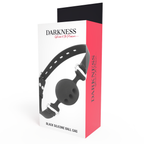 DARKNESS - BASTONE IN SILICONE TRASPIRANTE NERO