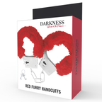 DARKNESS - MENOTTES EN MÉTAL DOUBLÉES ROUGES