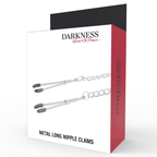DARKNESS - PINZAS PARA PEZONES AJUSTABLES DE METAL