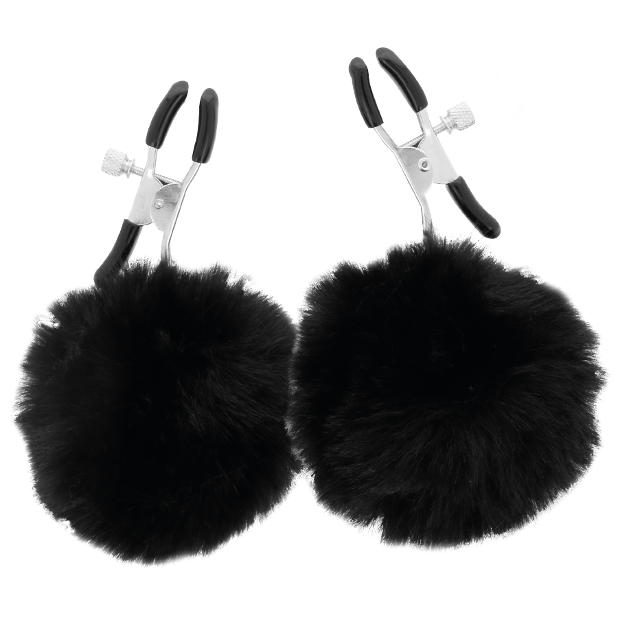 DARKNESS - PINZE PER CAPEZZOLI CON POM POM 1