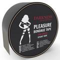 DARKNESS - NASTRO ADESIVO BONDAGE NERO 15M