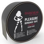 DARKNESS - NASTRO ADESIVO BONDAGE NERO 15M