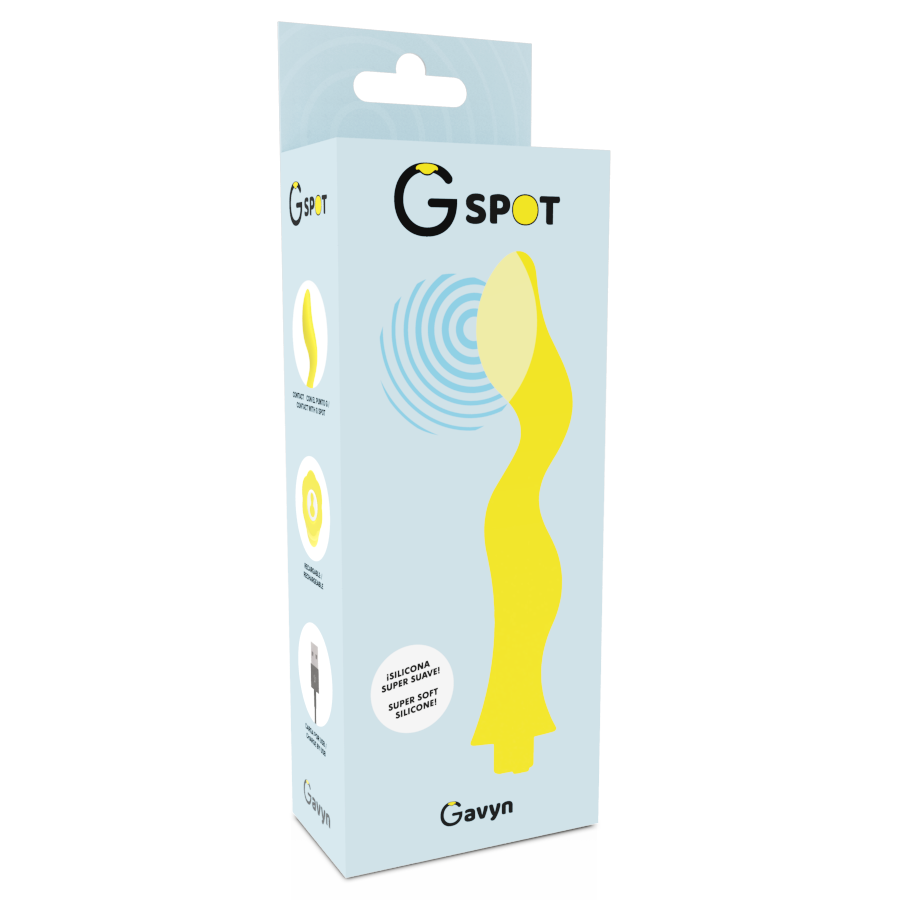 G-SPOT - VIBRADOR GAVYN G-SPOT AMARILLO
