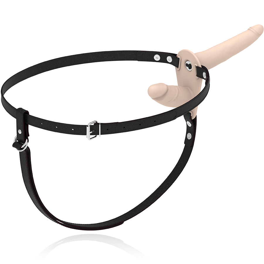 FETISH SUBMISSIVE HARNESS - VIBRATORE FLESH UP DOPPIA PENETRAZIONE
