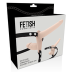FETISH SUBMISSIVE HARNESS - VIBRATORE FLESH UP DOPPIA PENETRAZIONE