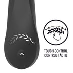 BLACK&SILVER - COMANDO TATTILE DEL VIBRATORE KEAN