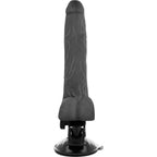 BASECOCK - VIBRATORE ARTICOLATO TELECOMANDATO NERO 18,5 CM -O- 4 CM