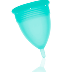 STERCUP - COPA MENSTRUAL DE SILICONA FDA ACUAMARINA - TALLA S