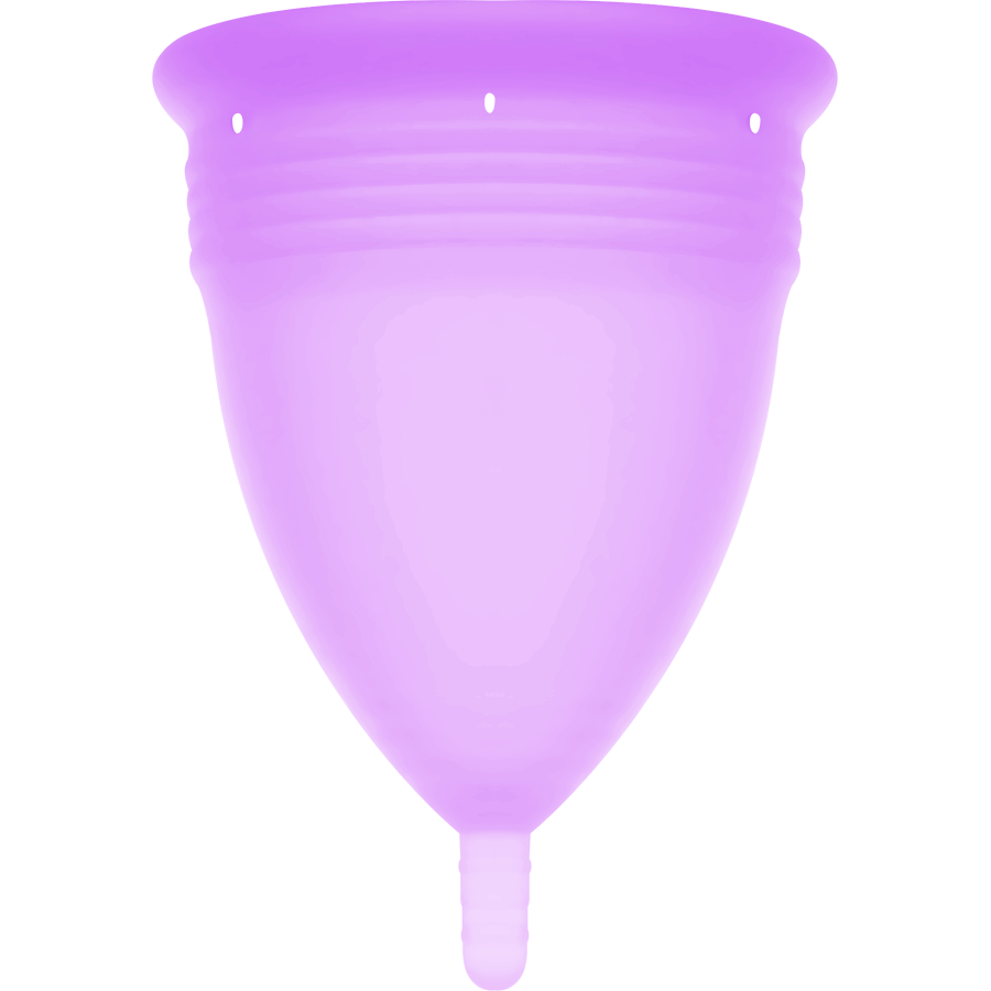 STERCUP - COPA MENSTRUAL DE SILICONA FDA LILA - TALLA S