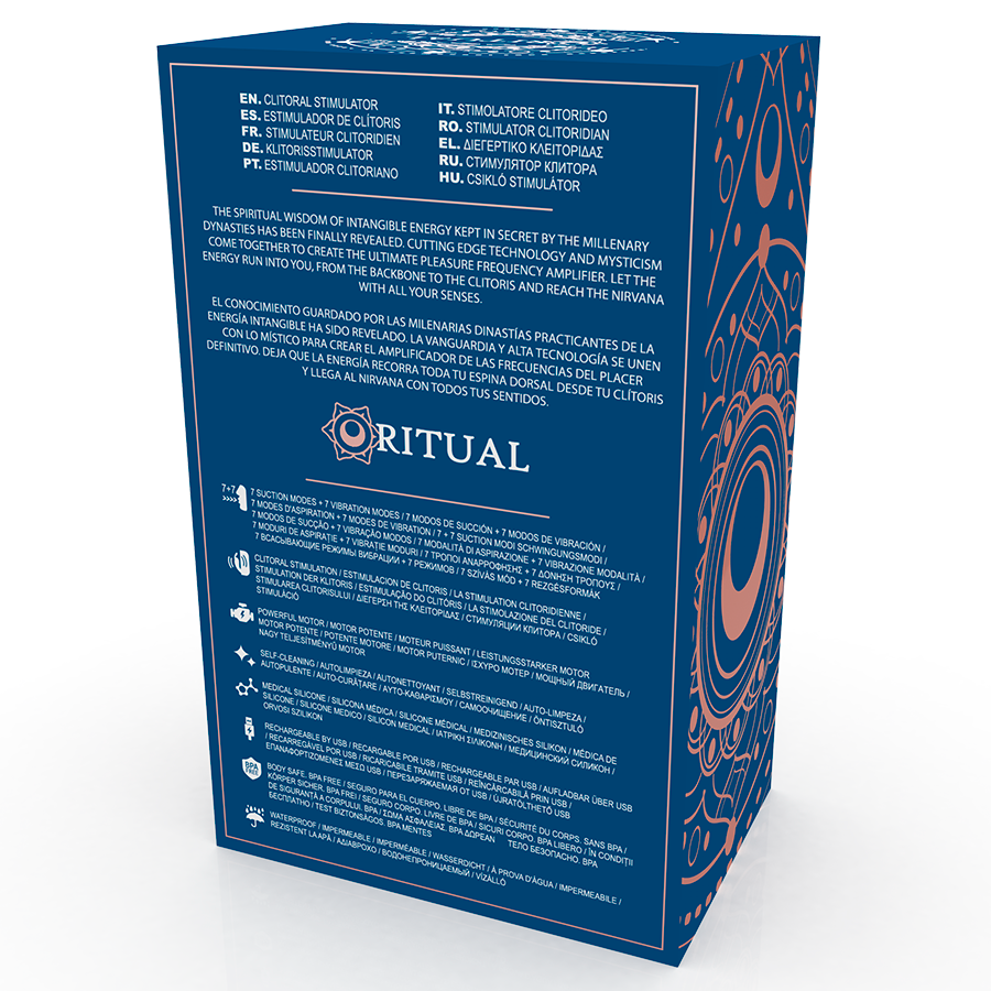 RITHUAL - SHUSHU 2.0 NUOVA GENERAZIONE CLITORALE AQUA