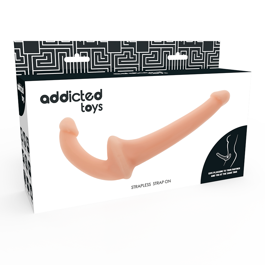 ADDICTED TOYS - GODE AVEC HARNAIS SANS SUPPORT NATUREL