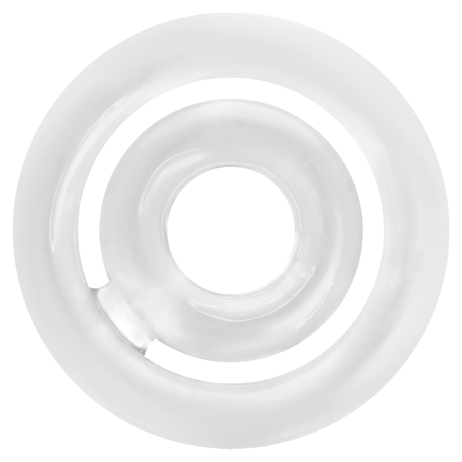 ADDICTED TOYS - POTENZ - ANELLO PER PENE C-RING TRASPARENTE