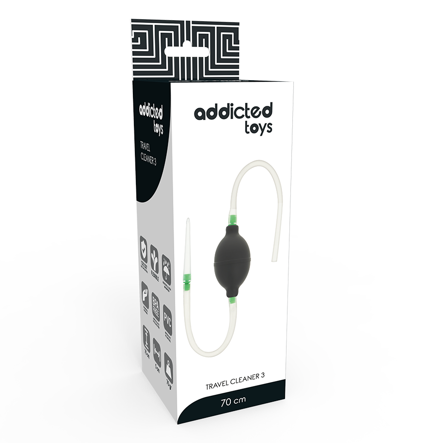 ADDICTED TOYS - SET DI LAVAGGIO NERO