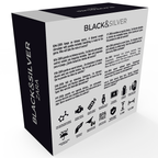 BLACK&SILVER - ZARA ESTIMULADOR A CONTROL REMOTO CON BRAGUITAS GRATIS
