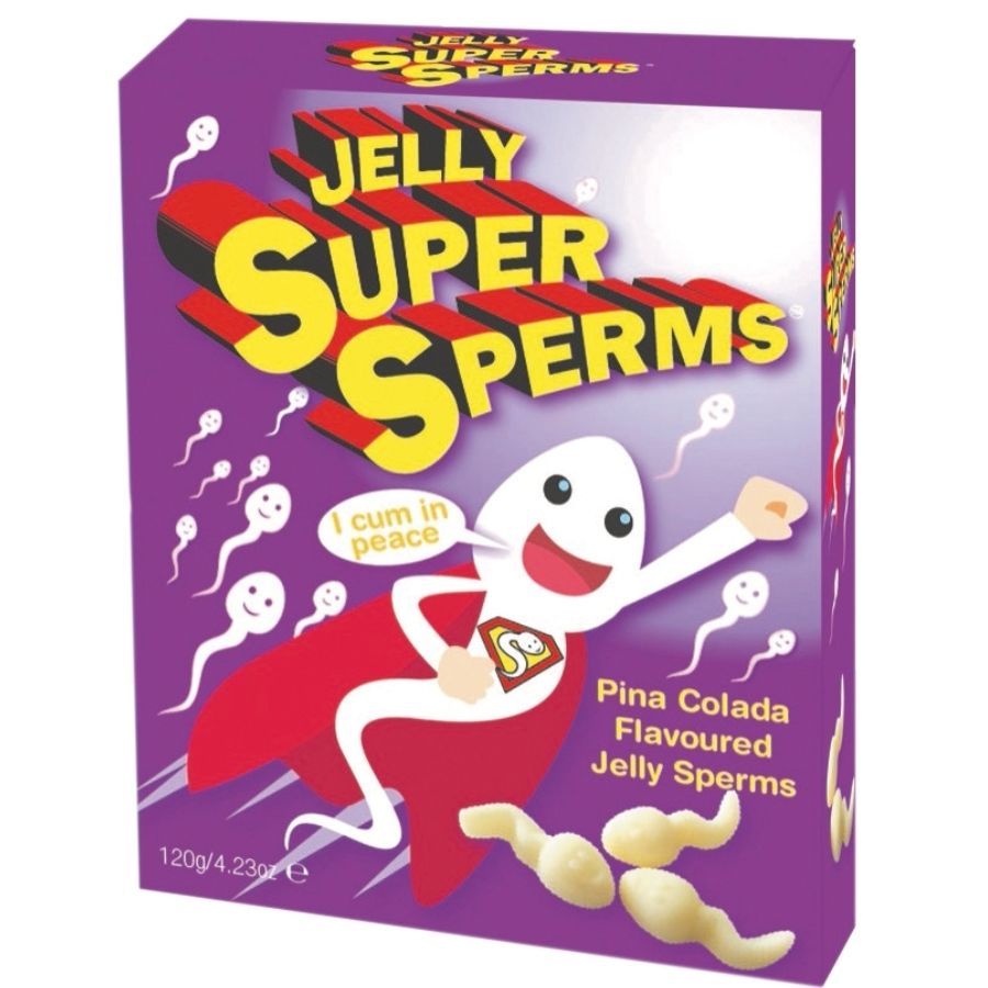 SPENCER & FLEETWOOD - JELLY SUPER SPERM GUMMIES FORMA SPERMA 120 GR