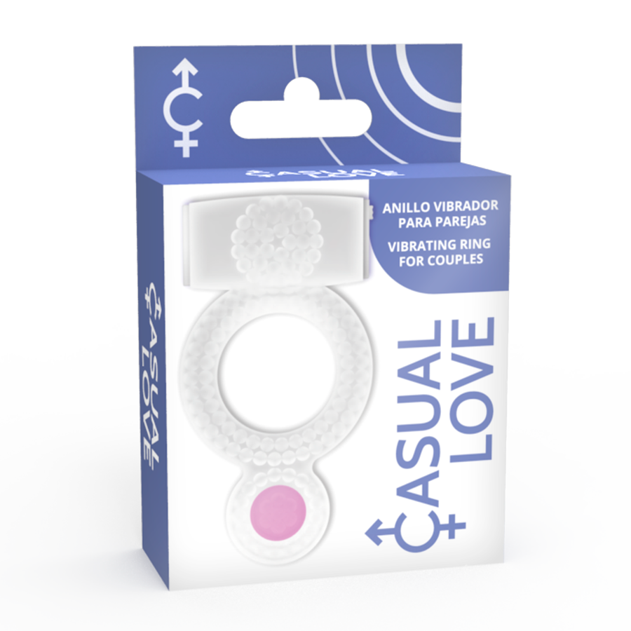 CASUAL LOVE - ANELLO TRASPARENTE DOPPIO PIACERE