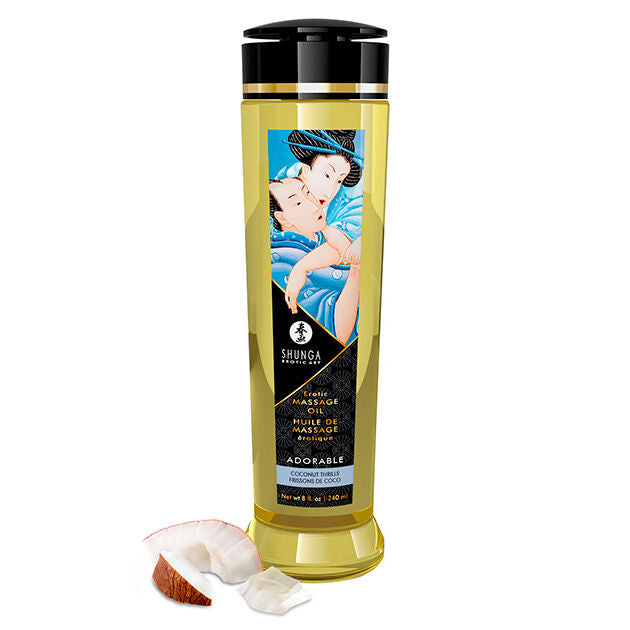 SHUNGA - OLIO DA MASSAGGIO EROTICO ADORABLE 240 ML