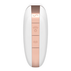SATISFYER - ESTIMULADOR Y VIBRADOR AIR LOVE TRIANGLE BLANCO