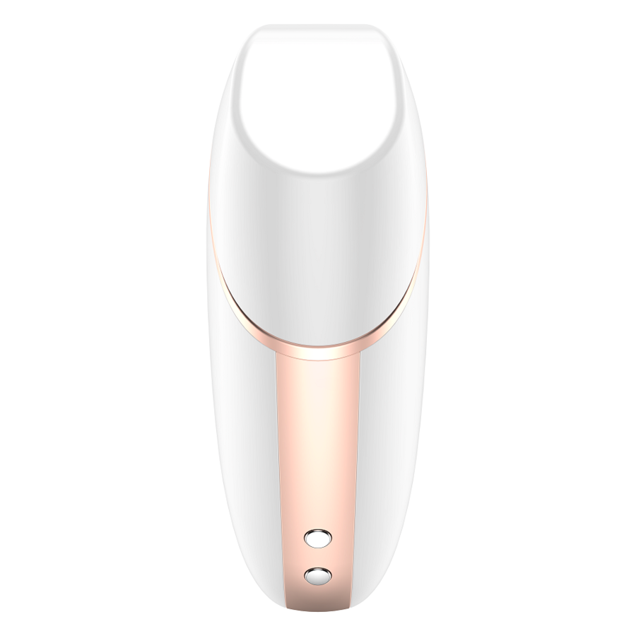 SATISFYER - ESTIMULADOR Y VIBRADOR AIR LOVE TRIANGLE BLANCO