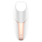 SATISFYER - ESTIMULADOR Y VIBRADOR AIR LOVE TRIANGLE BLANCO