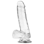 X RAY - CLEAR MOUTH GAG WITH BALLS 18.5 CM -O- 3.8 CM