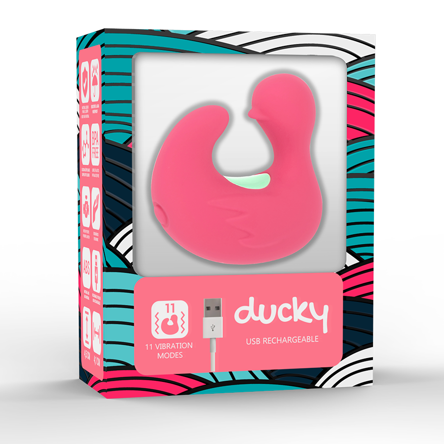 HAPPY LOKY - DUCKYMANIA STIMOLATORE DIGITALE IN SILICONE RICARICABILE