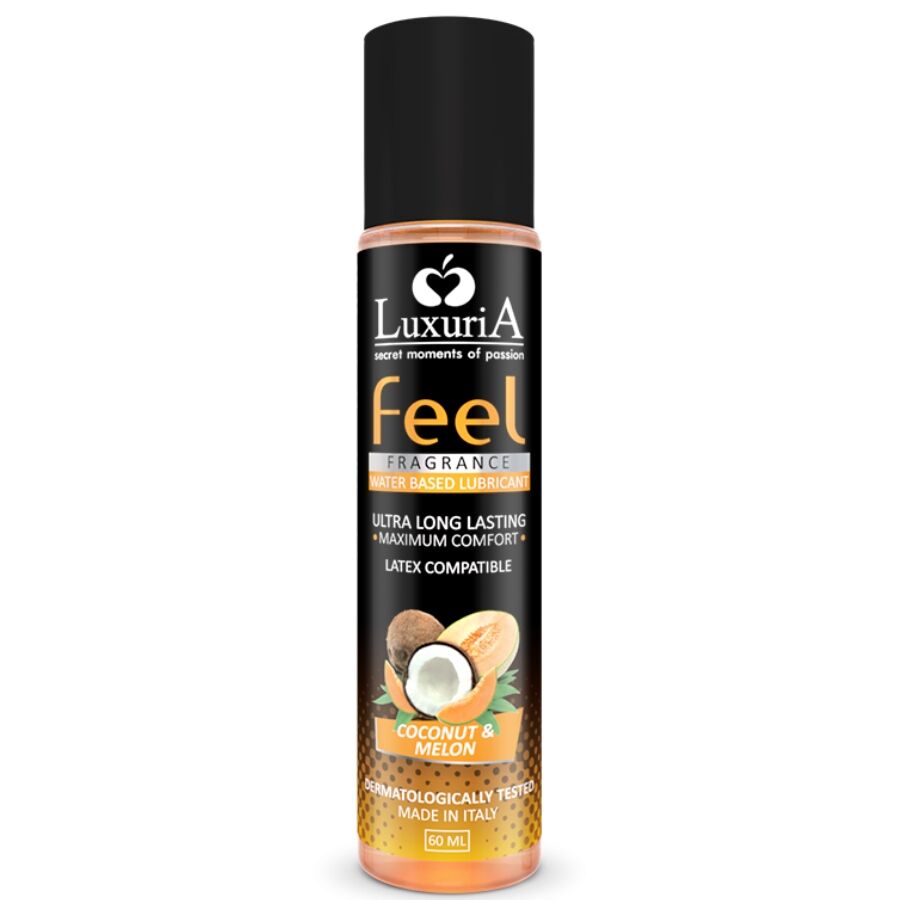 INTIMATELINE - LUXURIA FEEL LUBRIFICANTE A BASE D'ACQUA DI COCCO E MELONE 60 ML