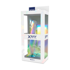 X RAY - CLEAR MOUTH GAG WITH BALLS 18.5 CM -O- 3.8 CM