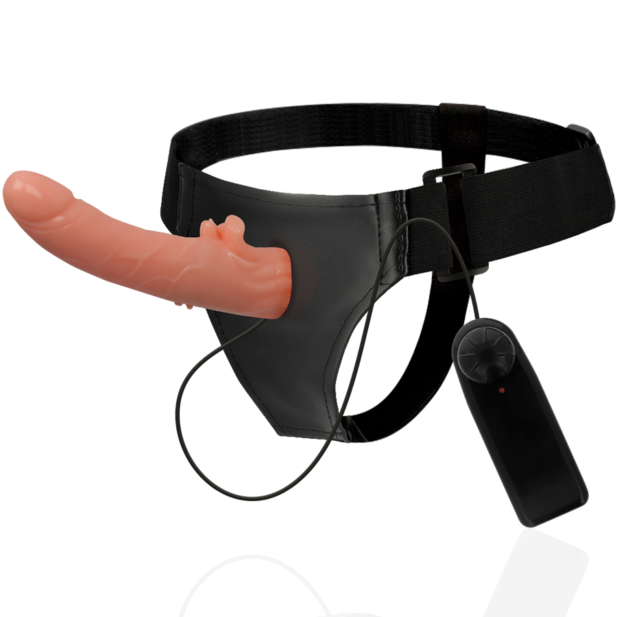 HARNESS ATTRACTION - IMBRACATURA VIBRANTE HECTOR 20 CM -Ø- 3,5 CM