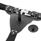 HARNESS ATTRACTION - HARNAIS EMMETT VIBRATEUR RÉALISTE 16.5 CM -O- 3.7 CM