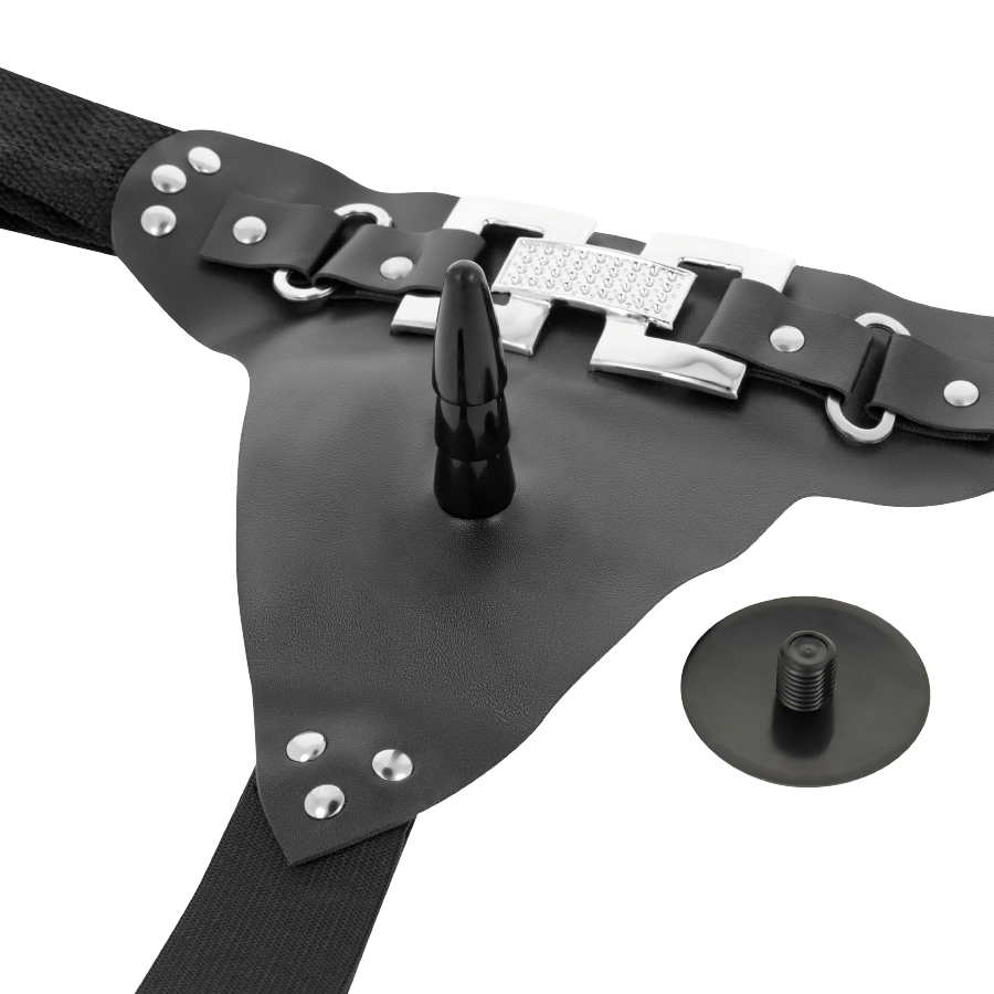 HARNESS ATTRACTION - HARNAIS EMMETT VIBRATEUR RÉALISTE 16.5 CM -O- 3.7 CM