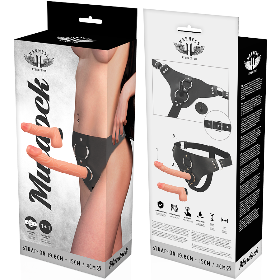 HARNESS ATTRACTION - HARNAIS MURDOCK 19.8 + 15 CM -O- 4 CM