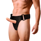 HARNESS ATTRACTION - HARNAIS CADRES CREUX AVEC VIBRATEUR 15 CM -O- 5 CM