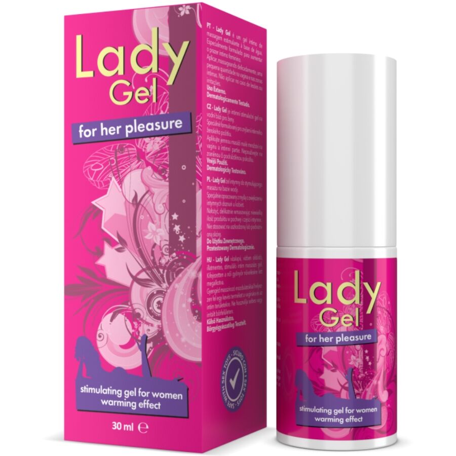 INTIMATELINE - LADY GEL PER IL PIACERE GEL STIMOLANTE EFFETTO CALORE ELLA 30 ML