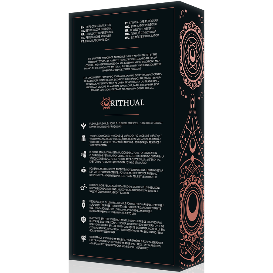 RITHUAL - ANUSARA DUAL MOTOR RECHARGEABLE 2.0 BLACK