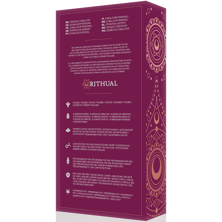 RITHUAL - RECHARGEABLE ORCHID G-SPOT KRIYA STIMULATOR