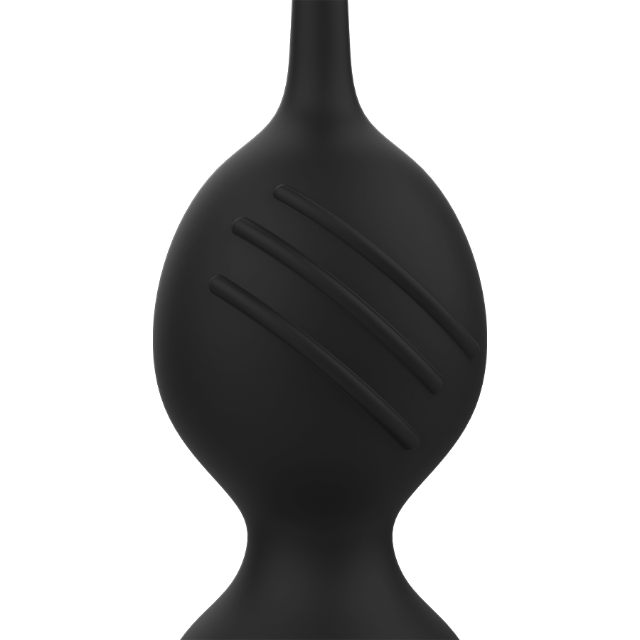 RITHUAL - NISHA BLACK RECHARGEABLE VIBRATING KEGEL BALLS