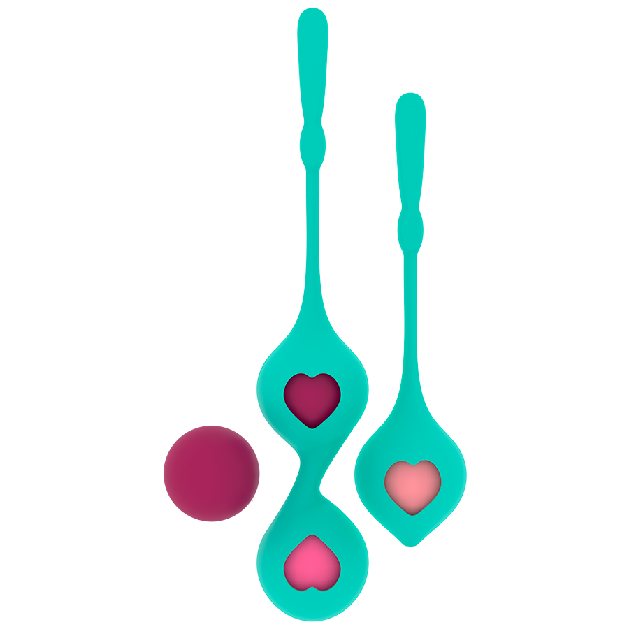 RITHUAL - SET DE ENTRENAMIENTO PÉLVICO DEVA AQUA GREEN