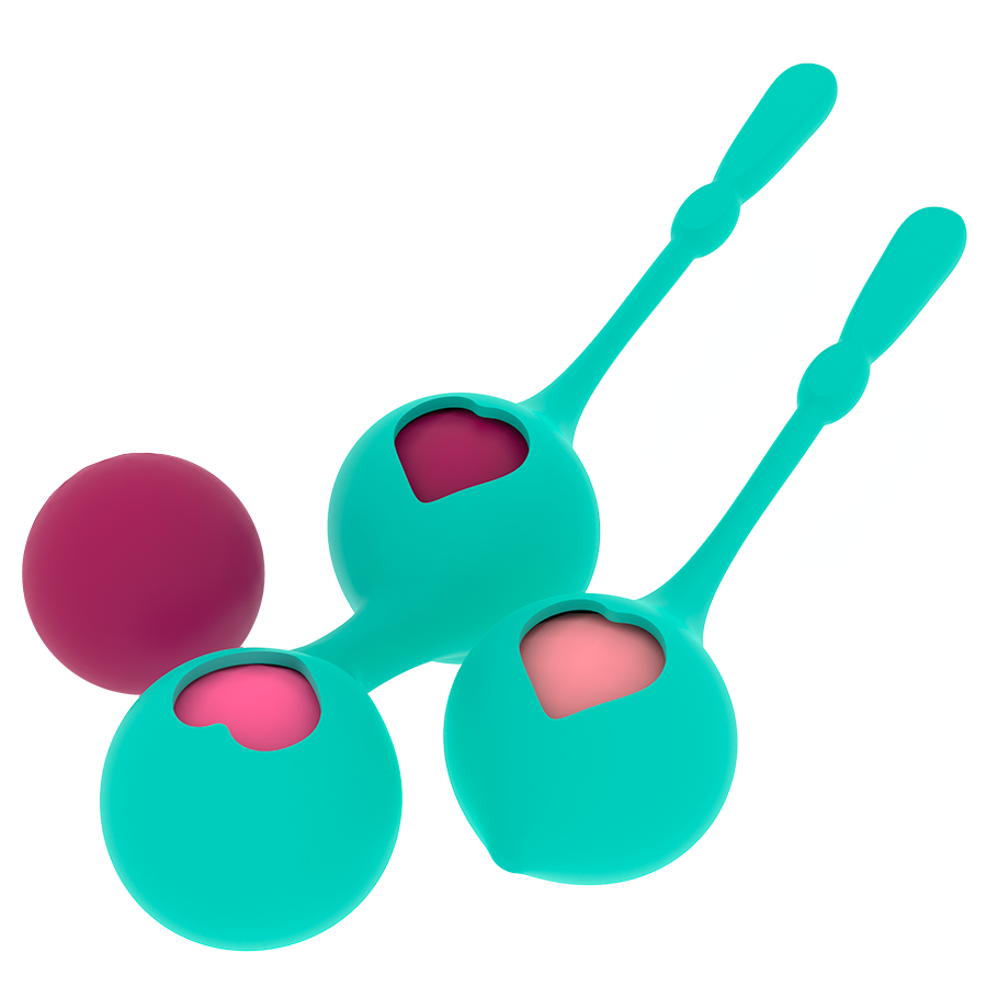 RITHUAL - SET DE ENTRENAMIENTO PÉLVICO DEVA AQUA GREEN