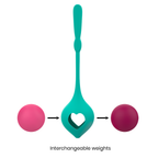 RITHUAL - SET DE ENTRENAMIENTO PÉLVICO DEVA AQUA GREEN