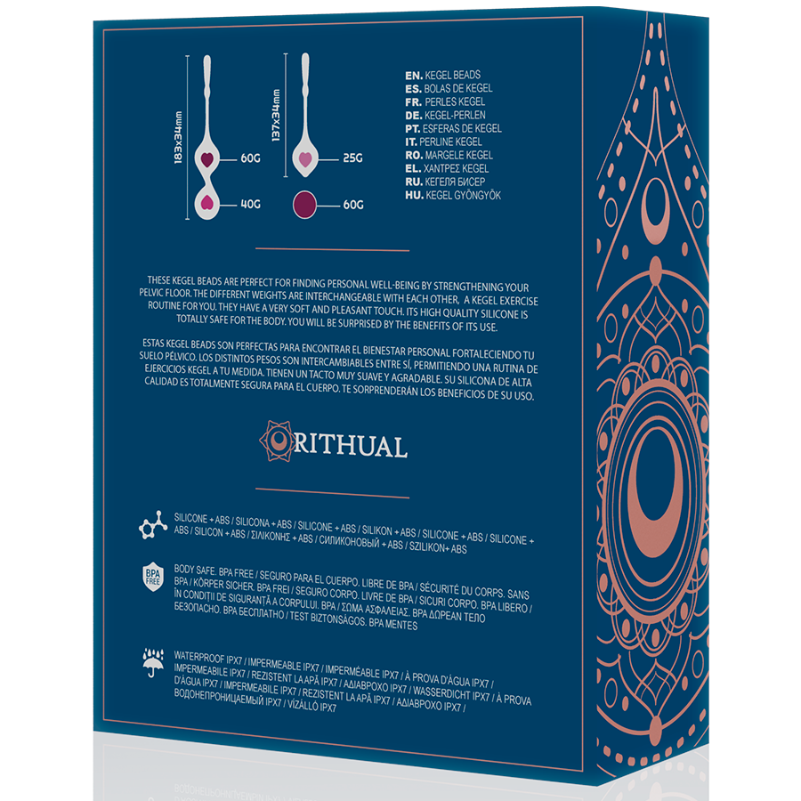 RITHUAL - SET DE ENTRENAMIENTO PÉLVICO DEVA AQUA GREEN