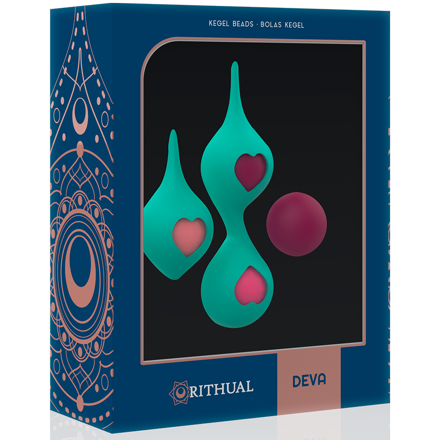 RITHUAL - SET DE ENTRENAMIENTO PÉLVICO DEVA AQUA GREEN