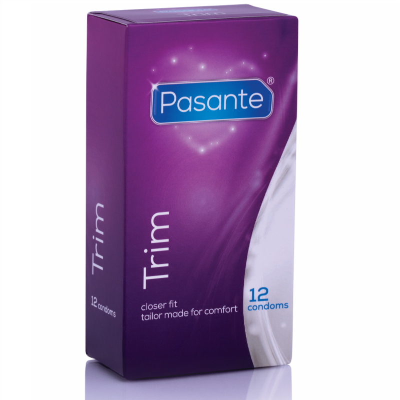 PASANTE - PLUS TRIM CONDOMS PACK OF 12