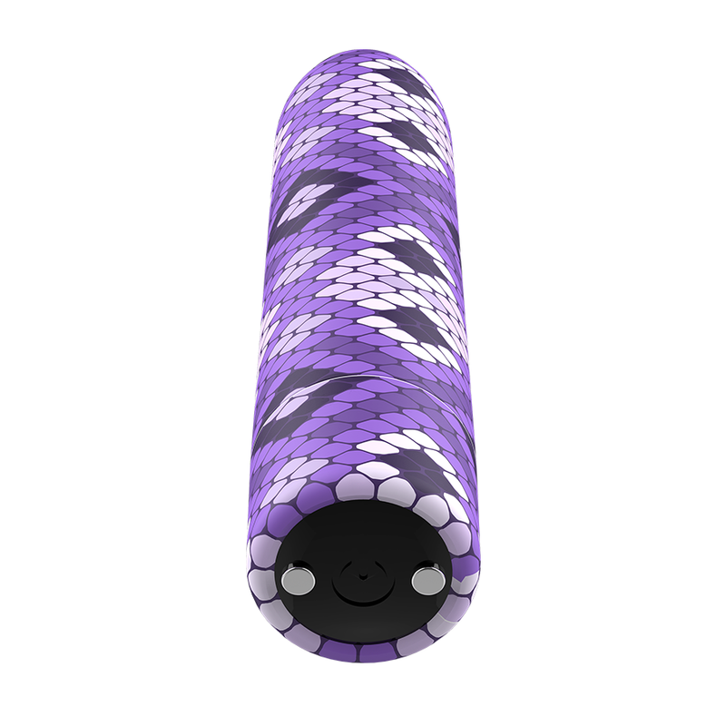 CUSTOM BULLETS - BALA MAGNÉTICA RECARGABLE SNAKE PURPLE 10V