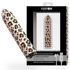 CUSTOM BULLETS - LEOPARD RECARGABLE 10 INTENSIDADES