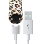 CUSTOM BULLETS - LEOPARD RECARGABLE 10 INTENSIDADES